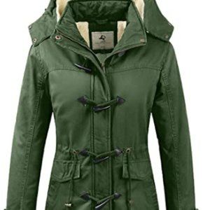Women's Warm Winter Coat Hooded Fleece